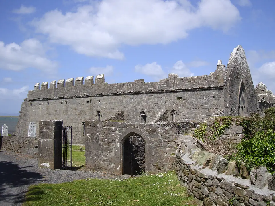 Photograph of Murrisk Abbey, Co. Mayo, Ireland