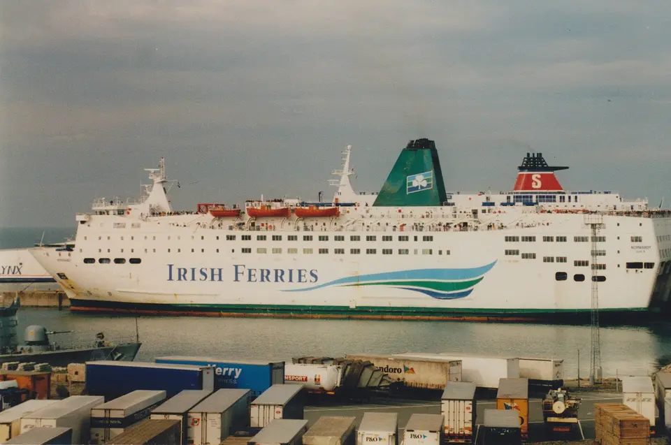 MV Normandy Rosslare Harbour August 1999 Flickr D464 Darren Hall