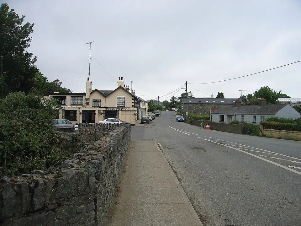 Newcastle, County Wicklow Approaching from the south on the R761.