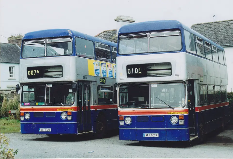 EX TWM Daimlers with OS coaches Hospital County Limerick 2000