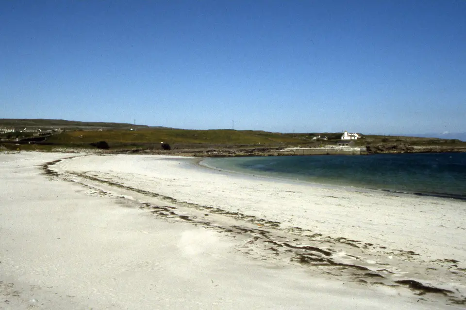 On Inishmore - The beach at Cill Mhuirbhigh