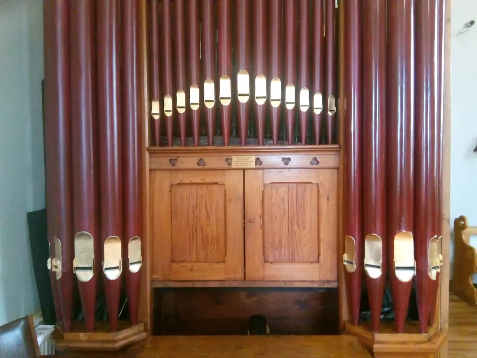 Organ in St Bridget's, Straffan
