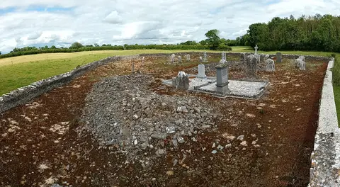 panorama of White Church Graveyard