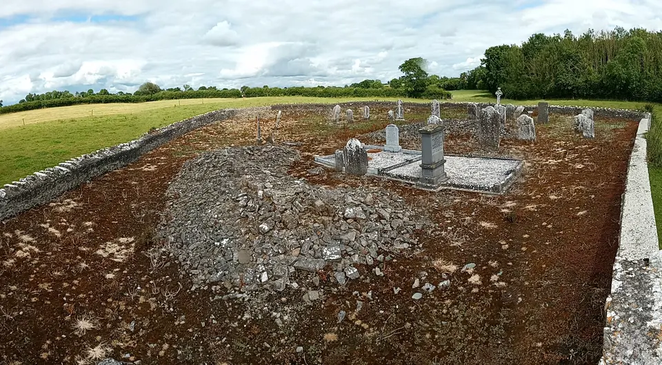 panorama of White Church Graveyard