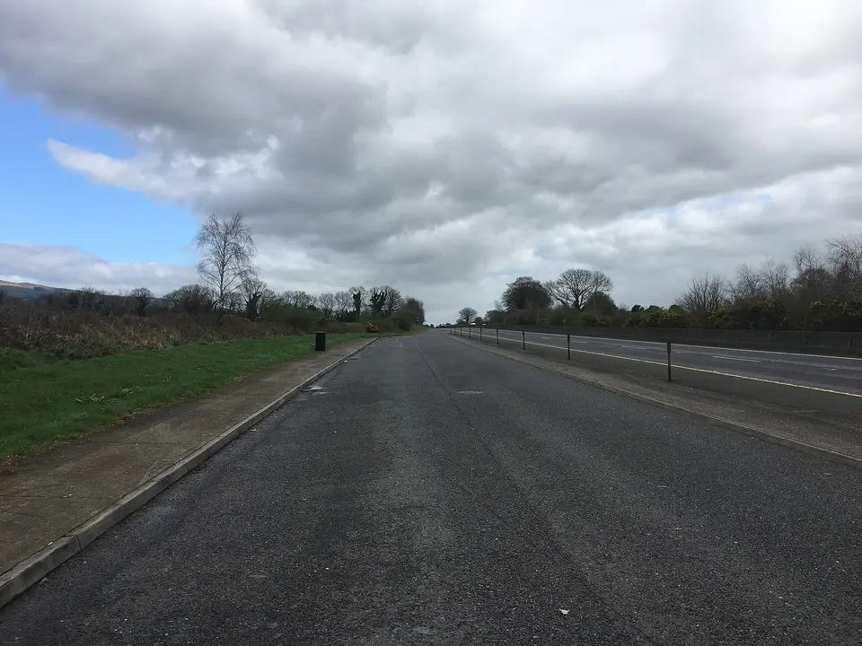 Parking area on the M8 Cashel to Mitchelstown motorway