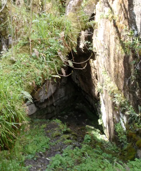 Photo of the Entrance of Pollnagollum cave, Clare, Ireland