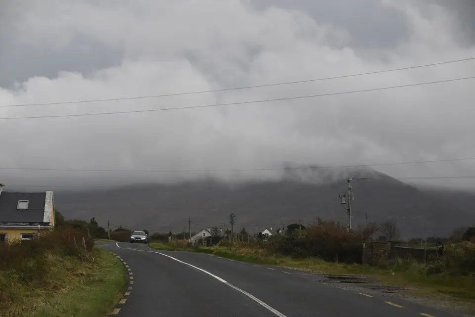 R319 road at Tonragee, County Mayo, Ireland - Geograph 7224223 by N Chadwick
