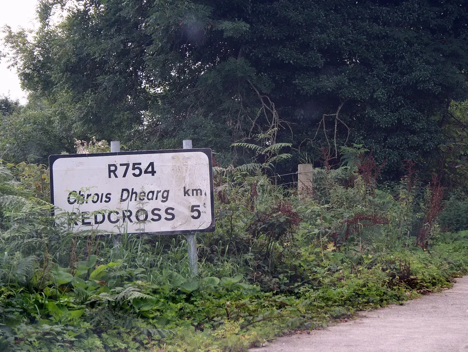 R754 in County Wicklow.