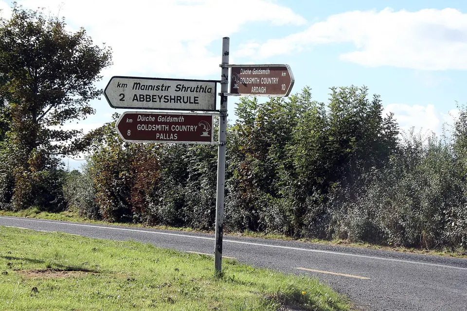Ratharney, County Longford (3), near to Abbeyshrule, Ireland. On the R399, Abbeyshrule two km away down a local road.