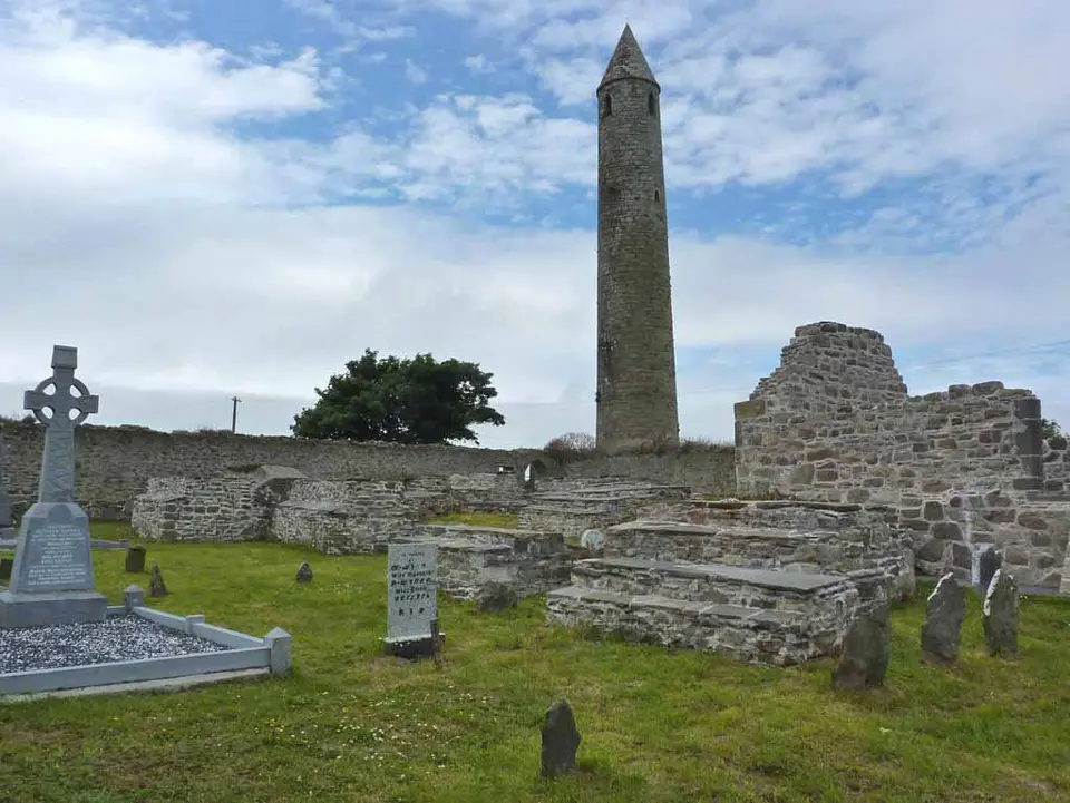 rattoo round tower and church
