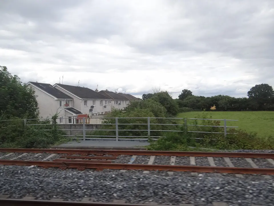 Rear of houses at Railway Mews