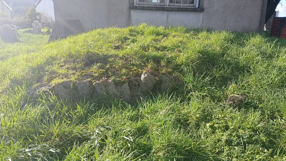 Remains of the crypt of the old Fiddown Church