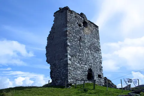Renvyle castle remnants
