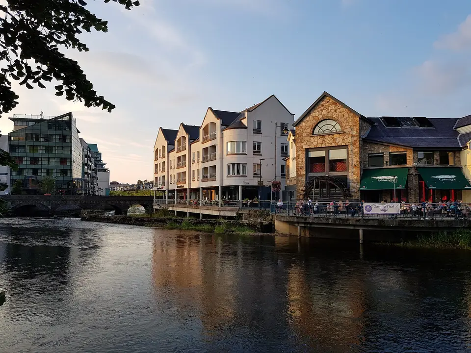 River Garavogue through Sligo town