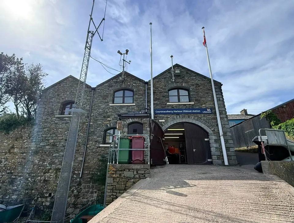 RNLI Lifeboat Station at Courtmacsherry Harbour, County Cork, Ireland, Sep 2026