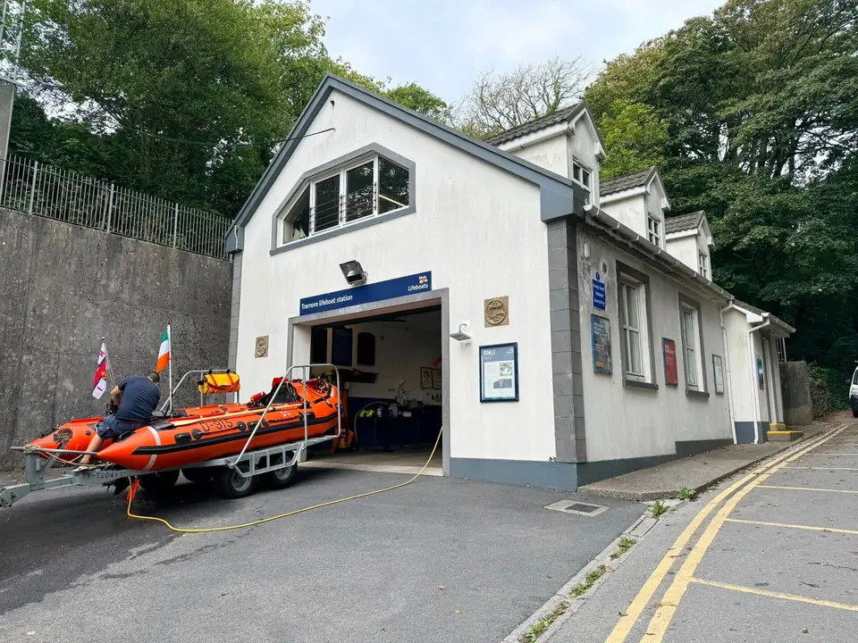 RNLI Lifeboat Station at The Pier, Newtown, Tramore in County Waterford, Sept 2026