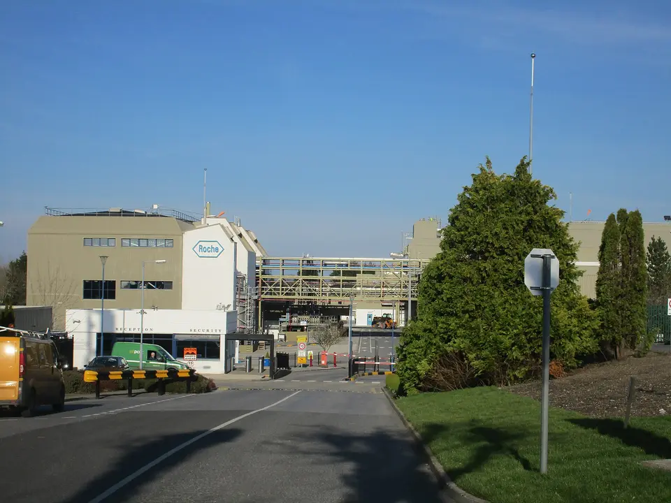 The factory of Roche in Clarecastle