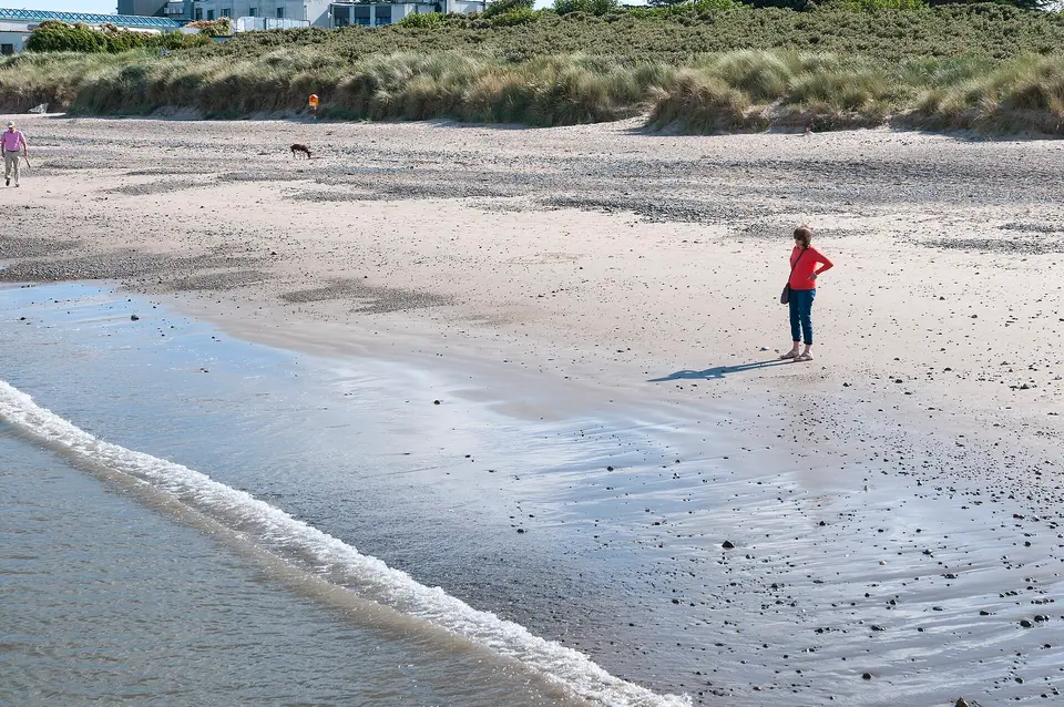 Rosslare Beach - Just enjoying the sand and the sea