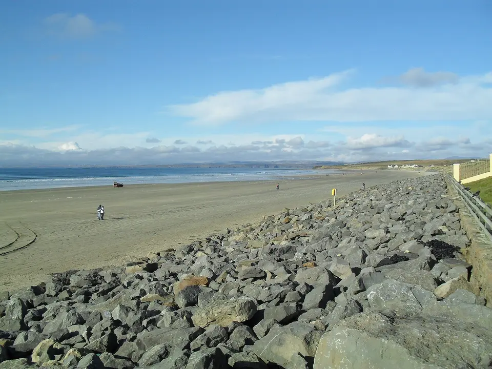 Rossnowlagh beach - Looking north A fine February's day.