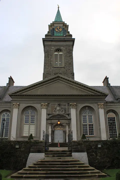 View of the northside of The Royal Hospital, Kilmainham, Dublin.
