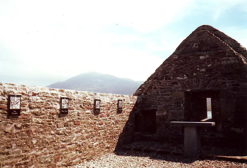 Ruined church, Dooagh, Achill Island. Co. Mayo