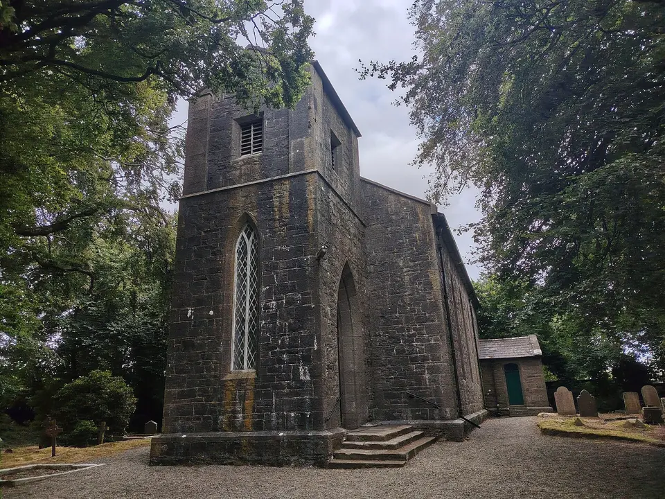 Saint Enoch's Church of Ireland, Killinick, built in 1828 just south of Killinick village.