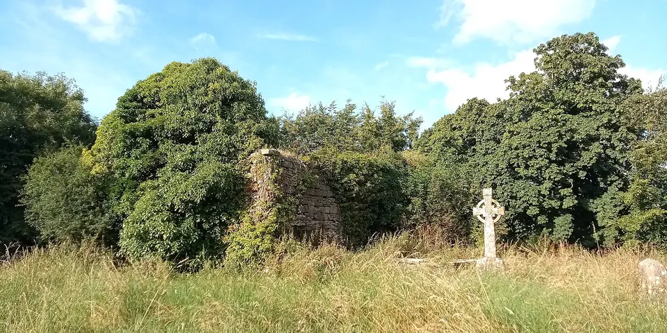 Saint Finan's Church near Ballyragget, associated with Saint Finan or Finnan