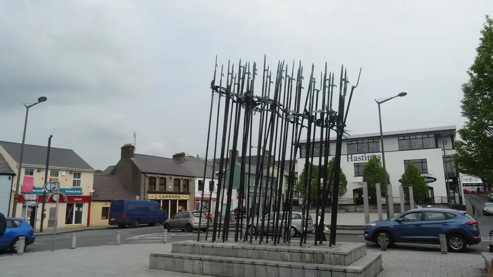 Sculpture in Market Square, Castlebar