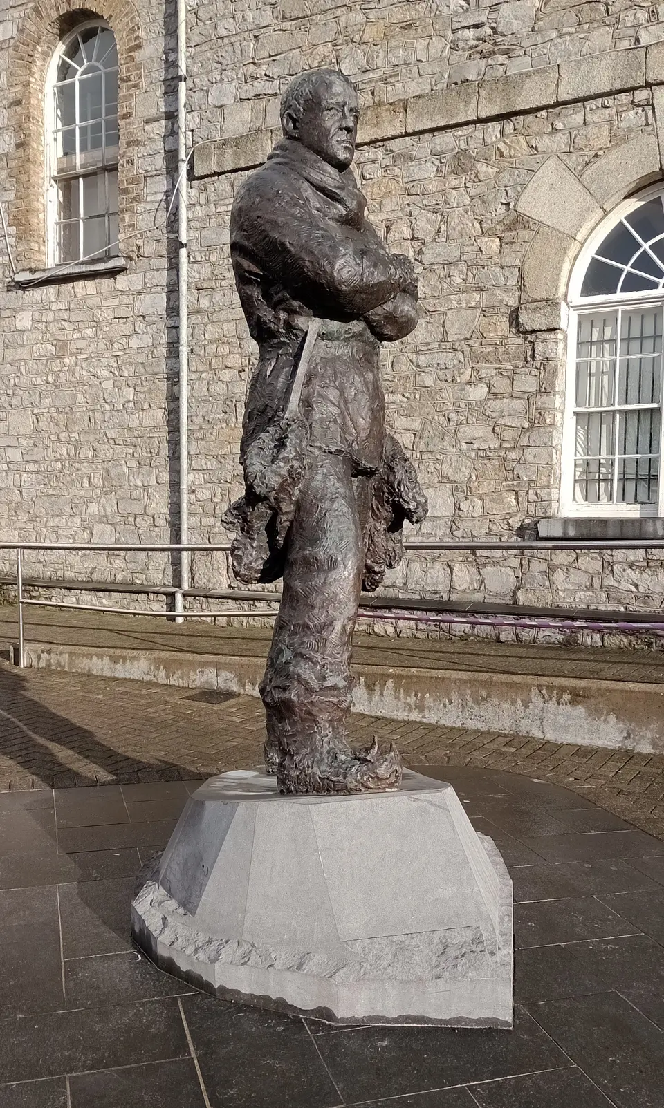 Shackleton statue, Athy, County Kildare