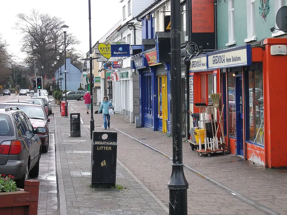 Shankill, County Dublin, near to Shankill and Loughlinstown, Dublin, Ireland. Village Main Street