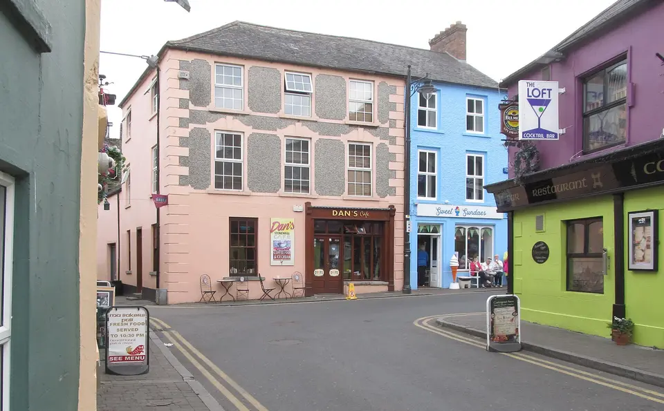 Shops in Market Street, Carlingford