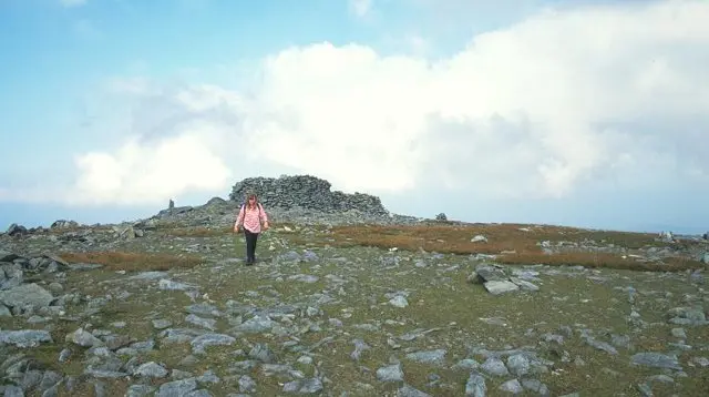 Slieve Snaght. The summit of Ireland's northernmost 2000' hill. (616m)