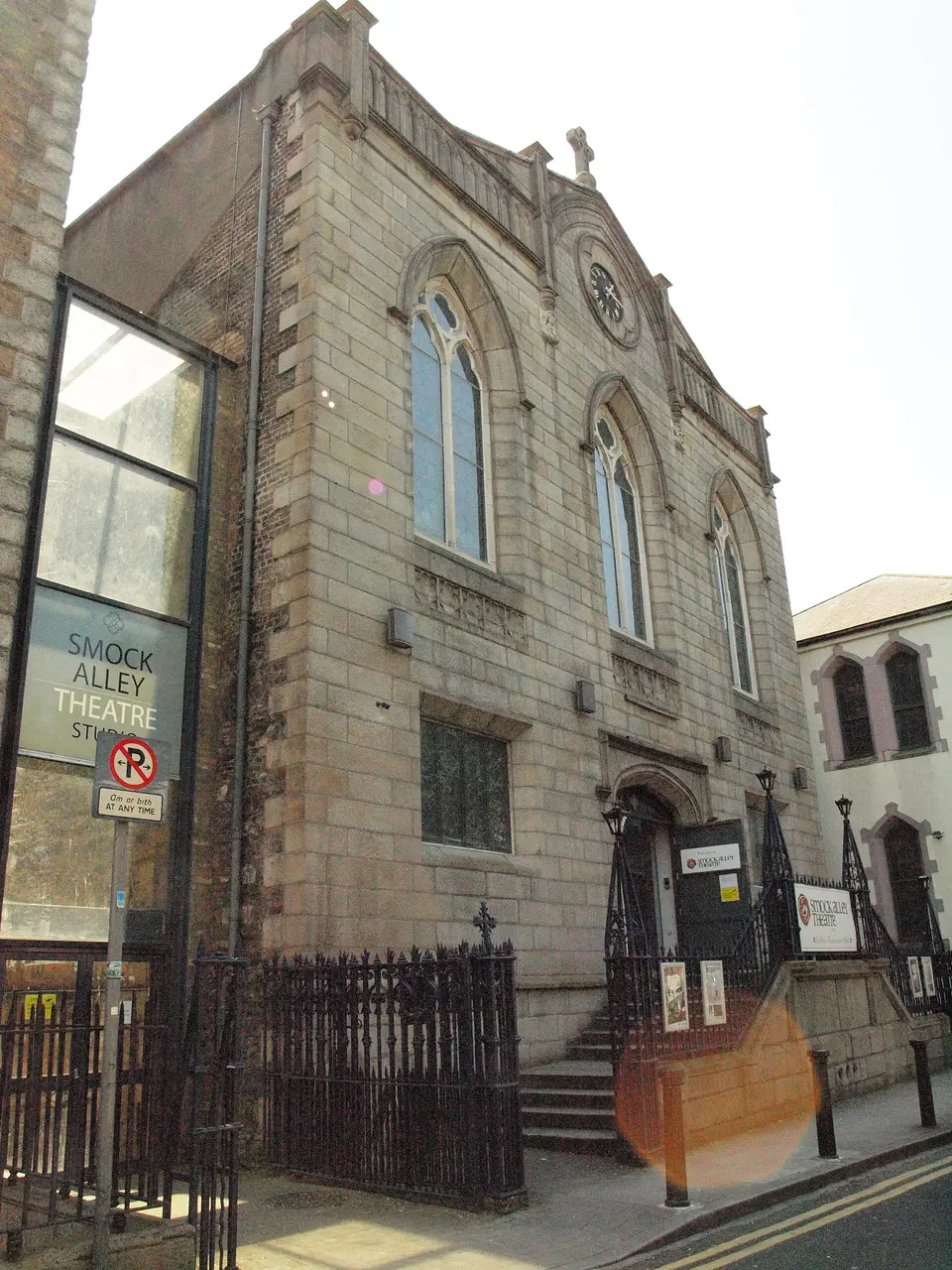 Smock Alley Theatre, Dublin. Exterior view of the venue, not this production.