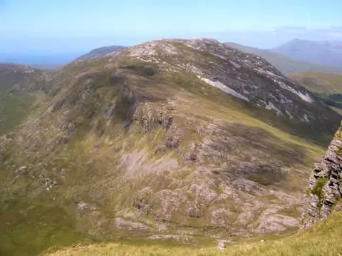 South face of Benbrack (from Muckanaght), Twelve Bens, Ireland