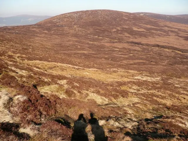 South side of Duff Hill Looking northwards across the headwaters of the Inchavor River with Duff Hill in the distance