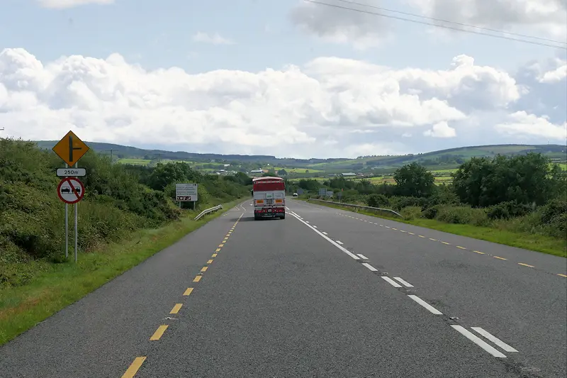 Southbound N21, Knockbrack