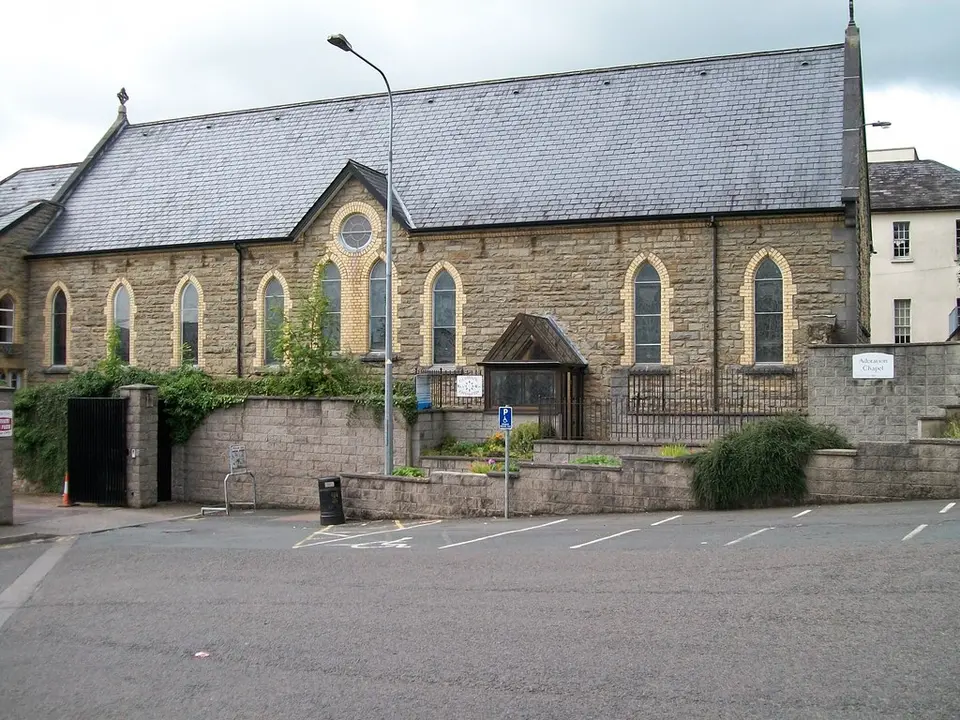 St Clare's Church, Cavan, from the Tesco Car Park