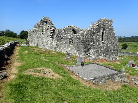 A view of St Fechin’s Church.