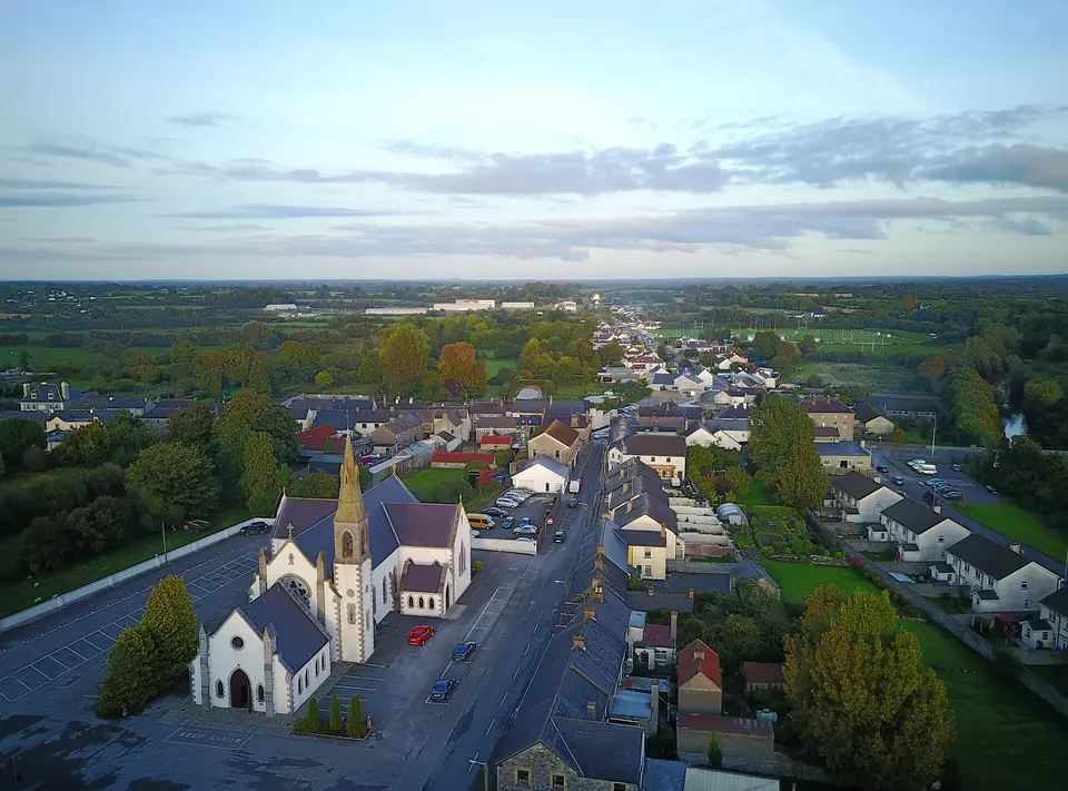 The parochial Church of Ferbane, Boora and High Street