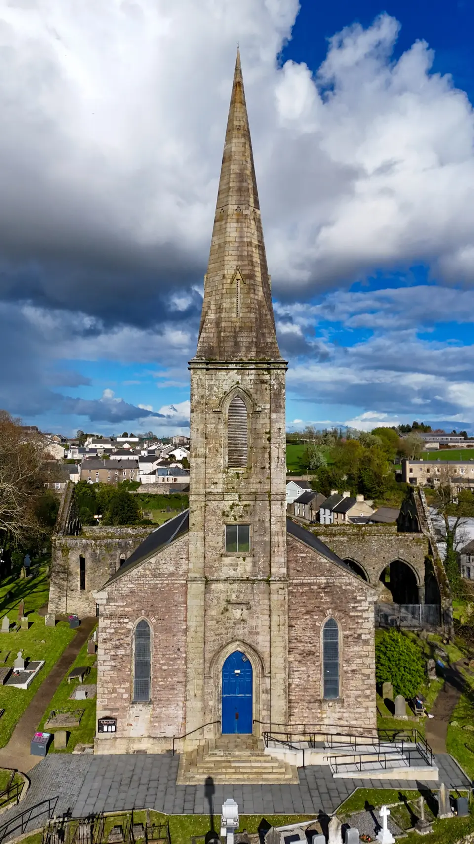 A view of St Mary’s Church.