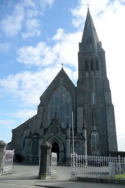 St. Michael's church The western end and main entrance.
