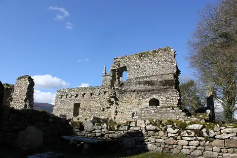 Monastery ruins in County Carlow