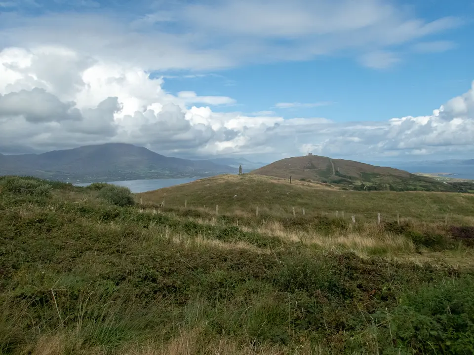 Standing stone and Martello Tower