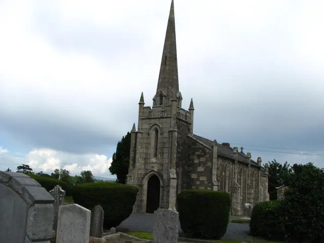 Staplestown Church This fine Church has a outdoor crypt, dating from 1860.