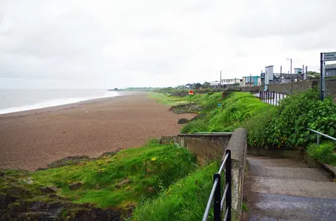 Steps to South Beach, Greystones, Co. Wicklow