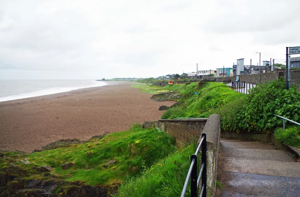 Steps to South Beach, Greystones, Co. Wicklow