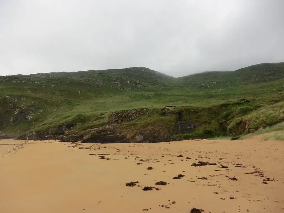 Stocker Strand, also known as Portsalon beach (County Donegal, Ireland)
