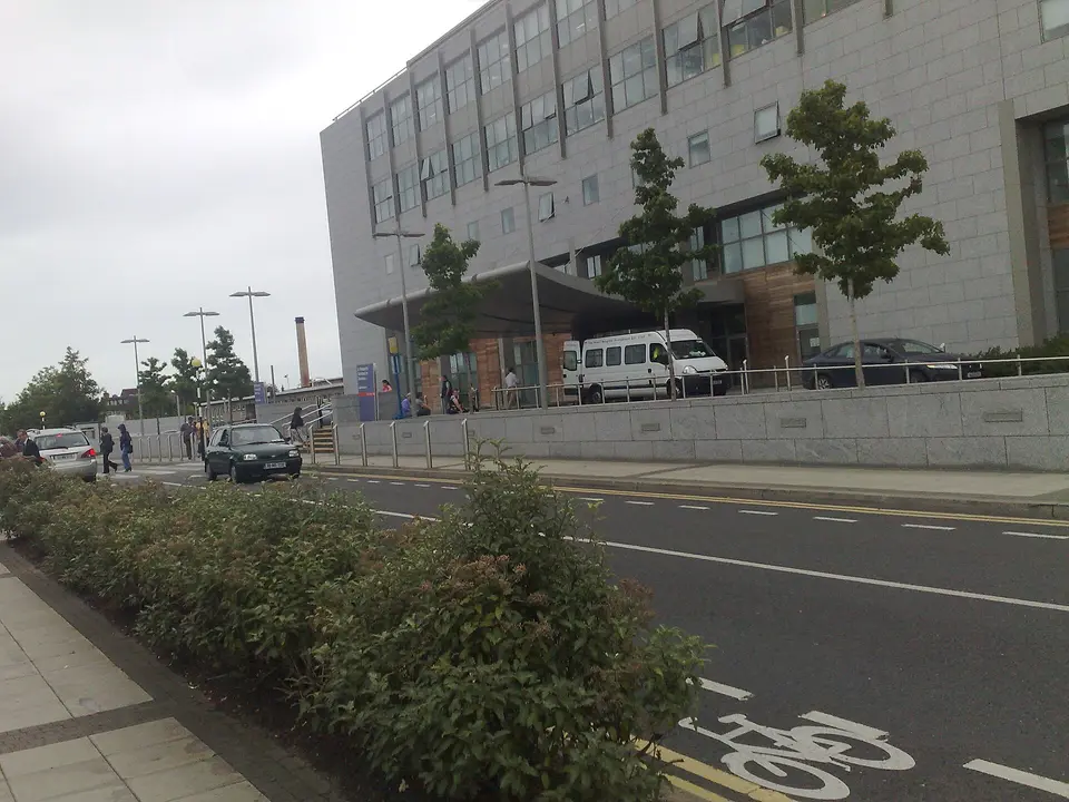 Main entrance to St Vincents' University Hospital.