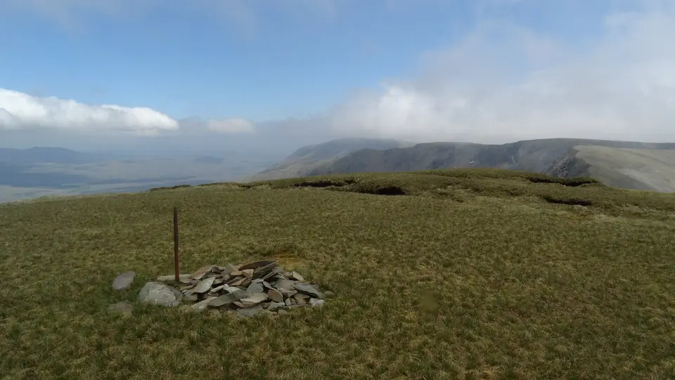 Summit cairn, Barrclashcame, Sheeffry Hills