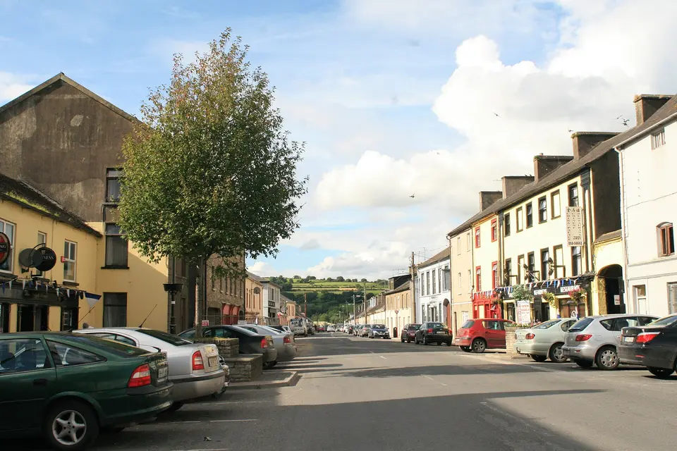 Tallow, County Waterford, Ireland Convent Street as seen from the north